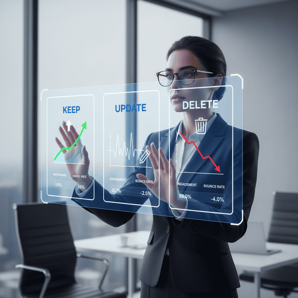 Auditing Existing Blog Posts for Update Opportunities